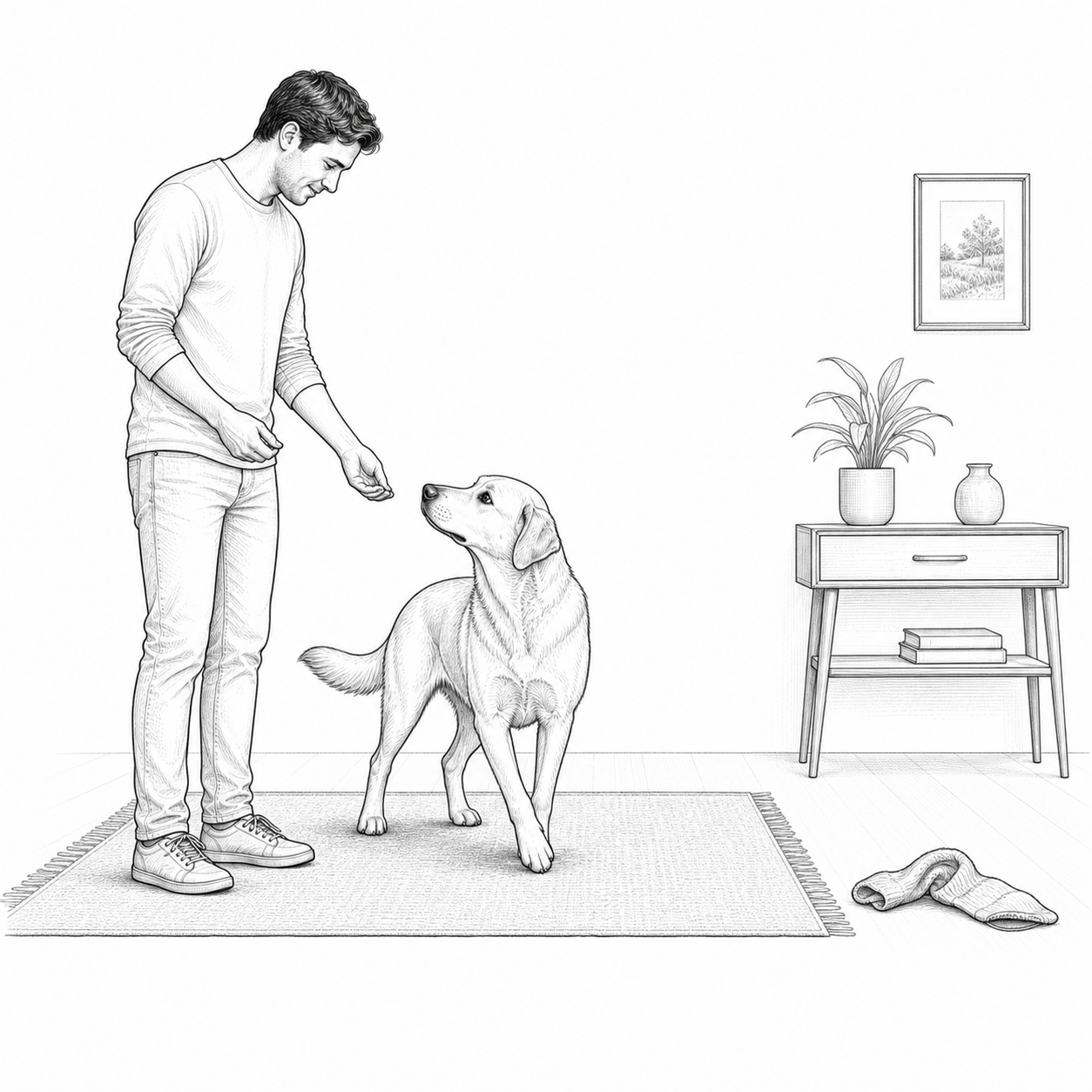 Sketch demonstrating Mouth Object Prevention