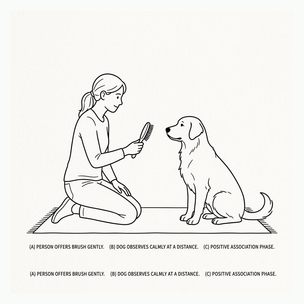Sketch demonstrating Relaxed Brushing Preview