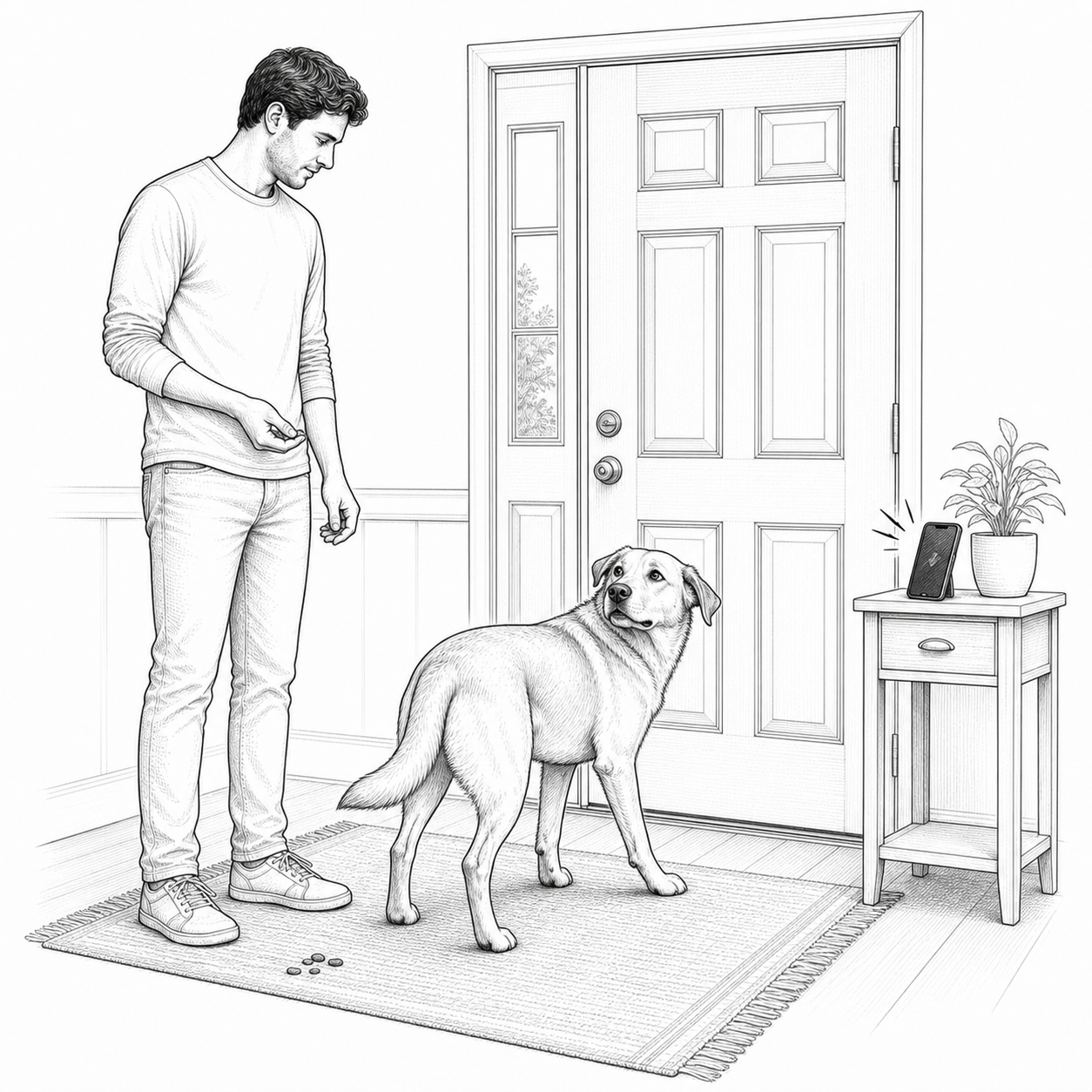 Sketch demonstrating Doorbell Reset